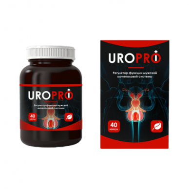 UroPro - капсулы для лечения и профилактики простатита